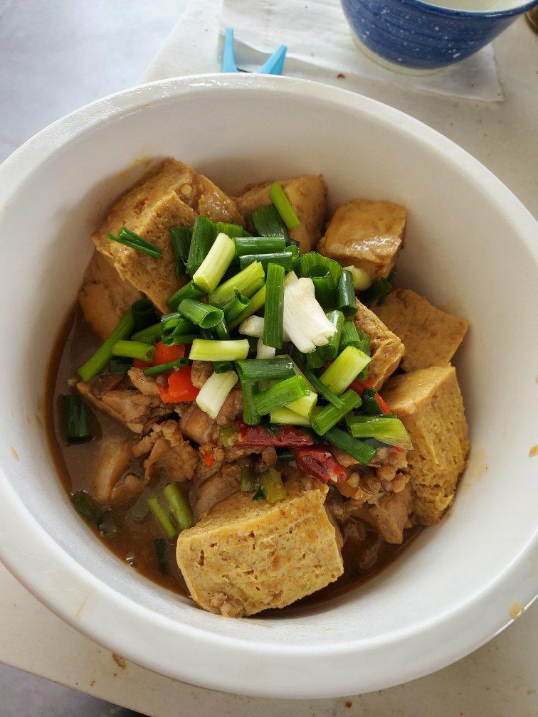 红烧冻豆腐