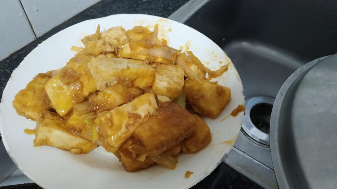 无敌好吃的香煎豆腐