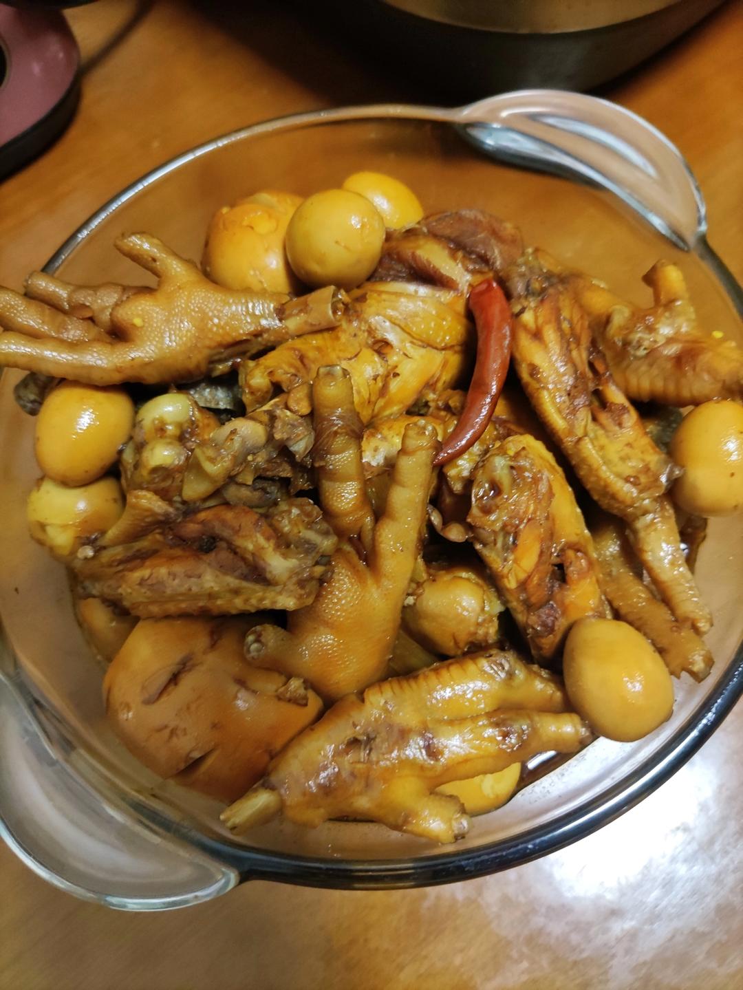 爆好吃的卤鸡腿 卤蛋❗电饭煲 炒锅都可以做~