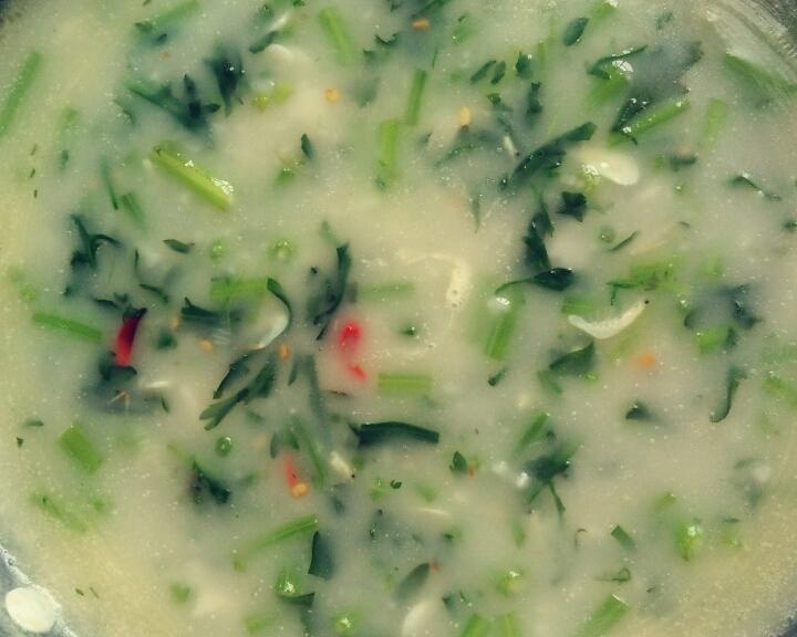 茼蒿面糊汤
