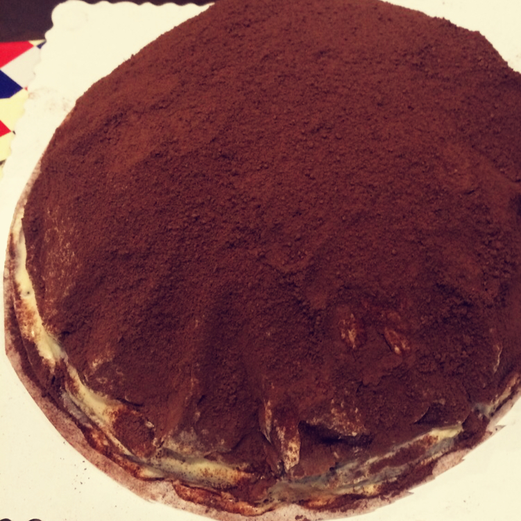 巧克力千层可丽饼