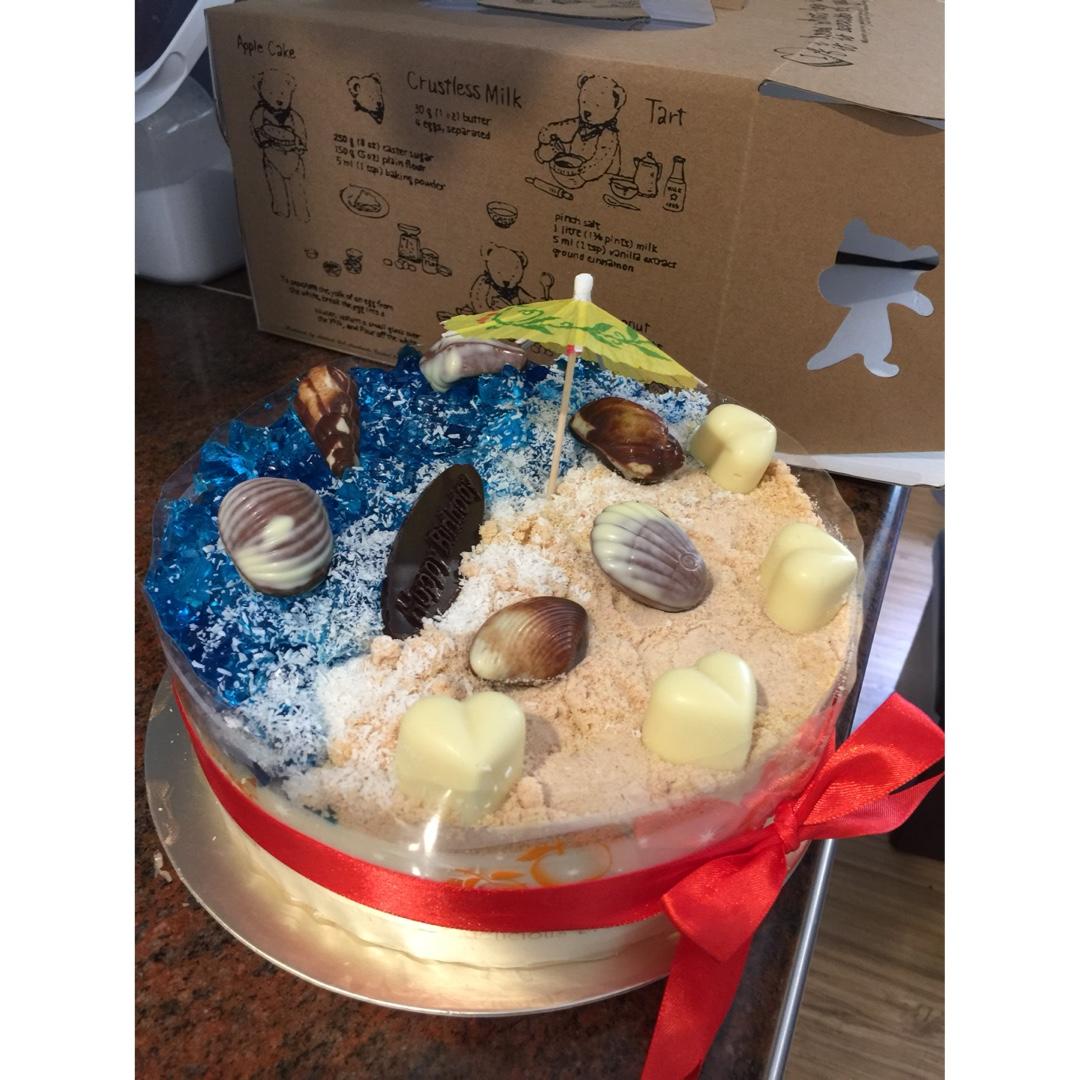 海洋酸奶慕斯蛋糕