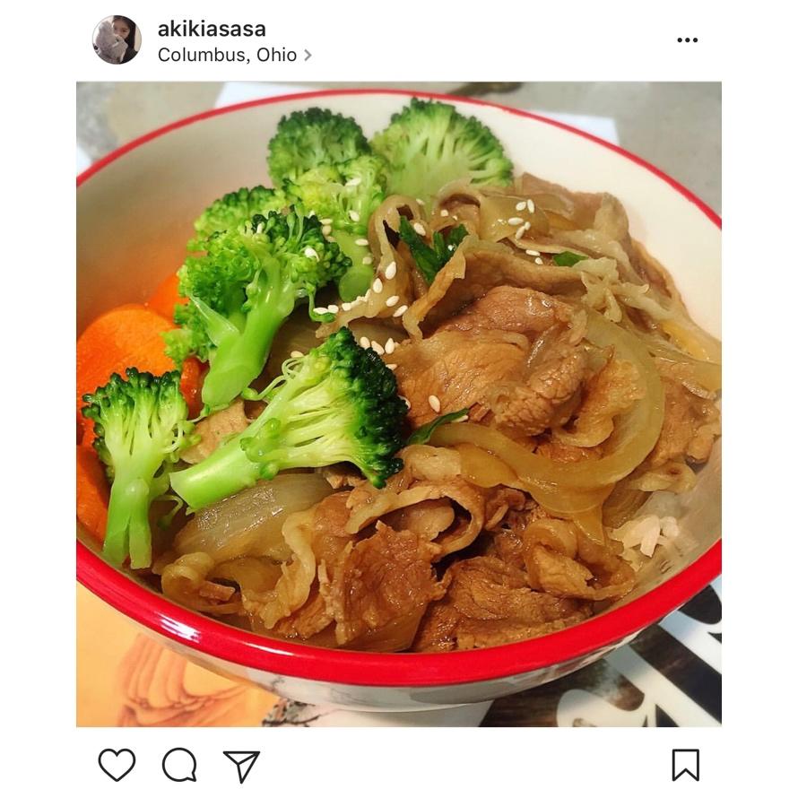 洋葱肥牛饭