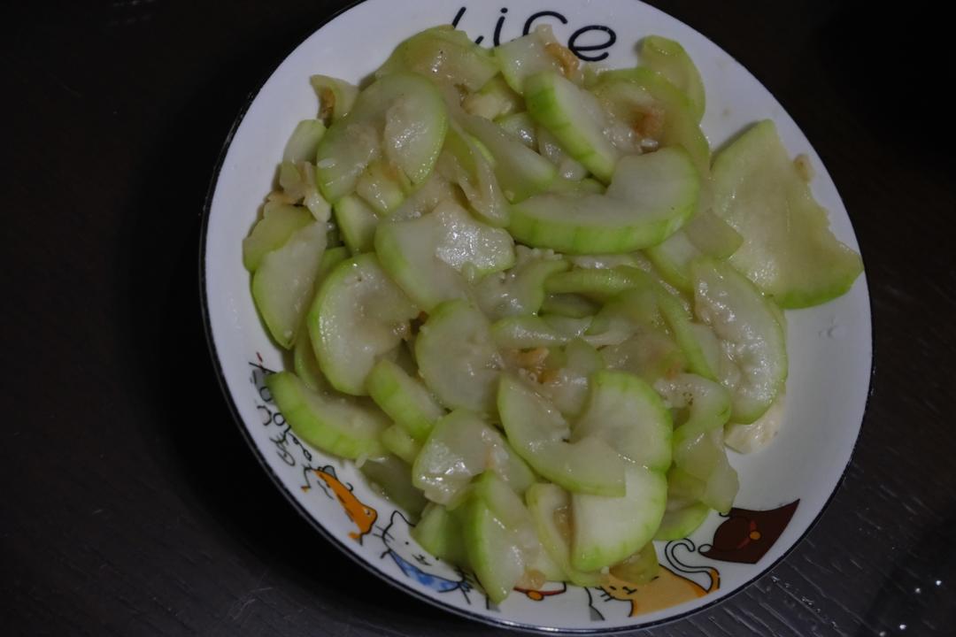 海米炒蒲瓜