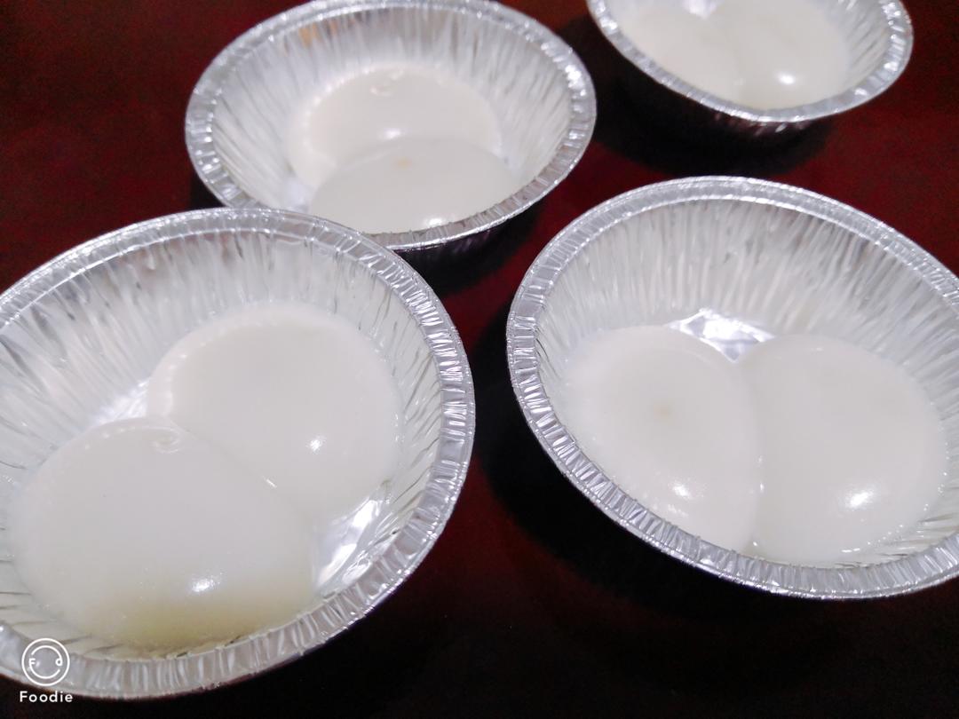 在微博看到一个蒸汤圆