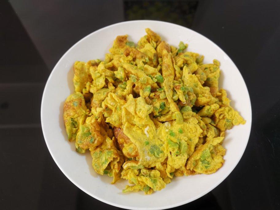 不苦的苦瓜炒鸡蛋