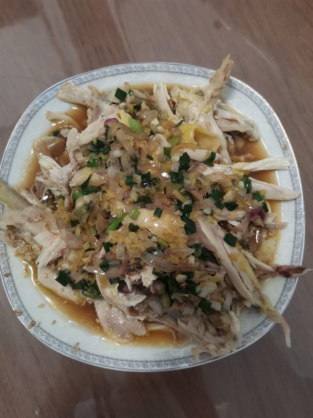 葱油鸡（姜葱鸡）简单做法全，详细到没下过厨都会做