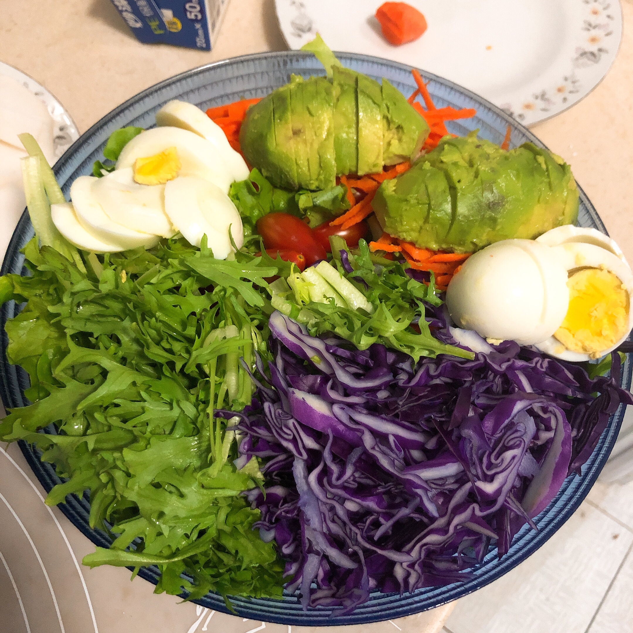 绿色低脂蔬菜沙拉的做法