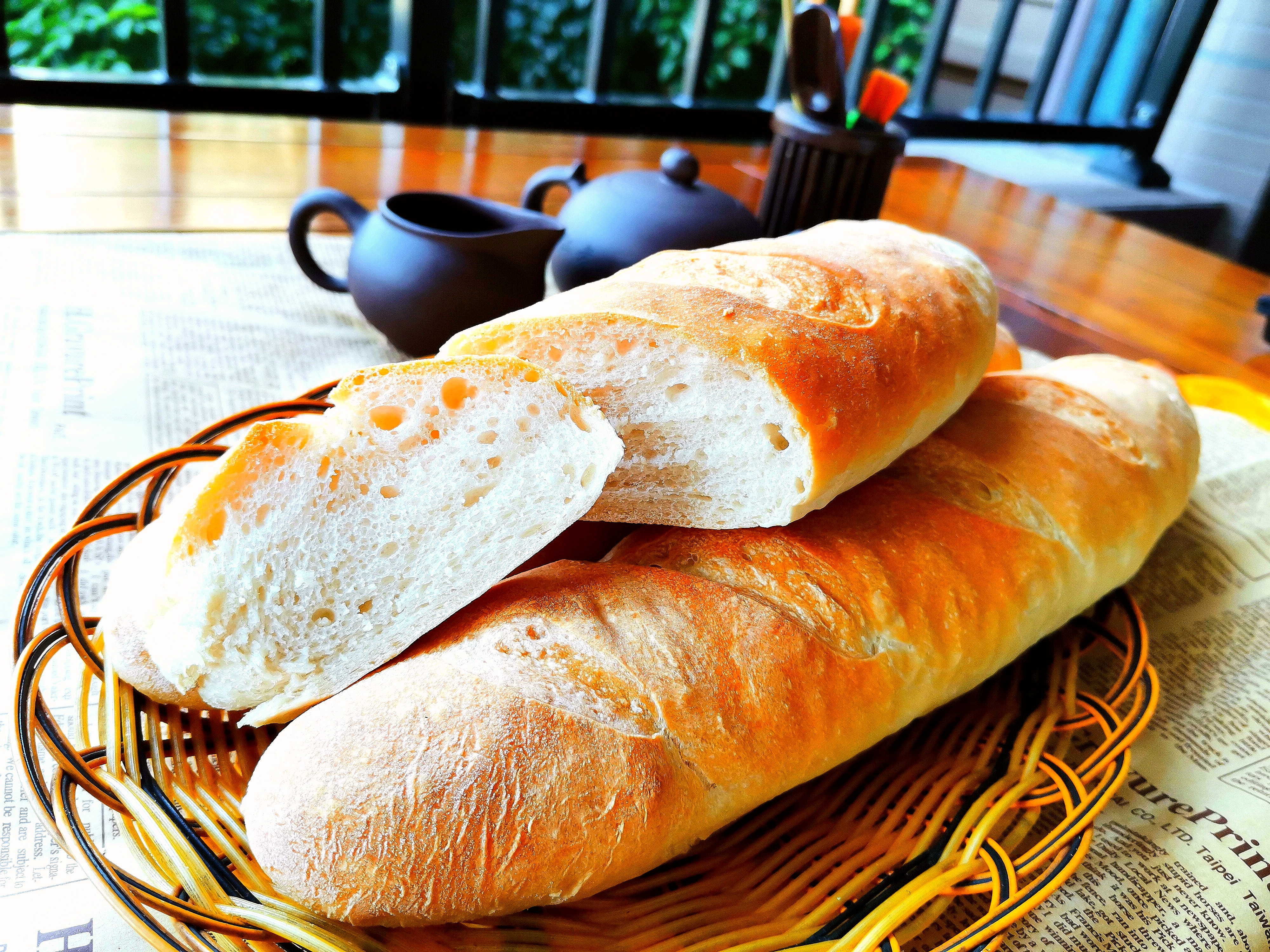 无油无糖可做各式三文治的经典法棍面包的做法