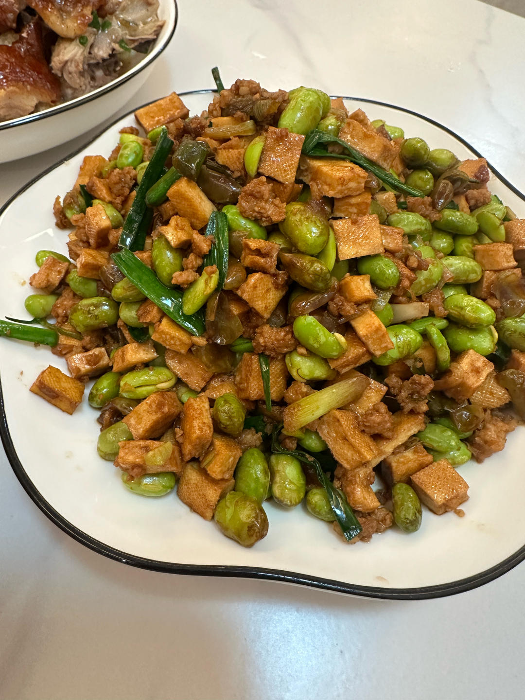 毛豆炒香干｜家常小炒