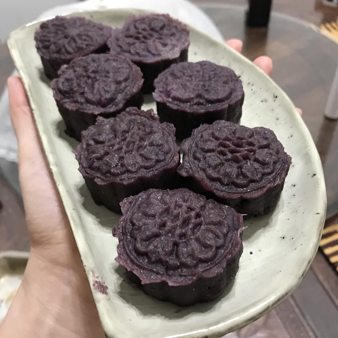 全麦紫薯饼（减脂碳水低GI）糯米口感