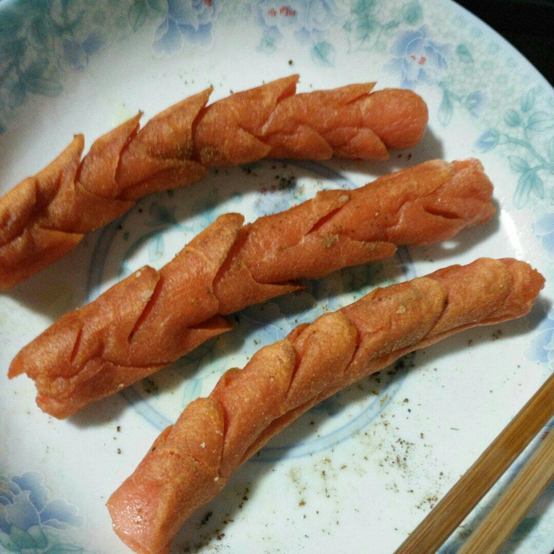 童年味道|油炸火腿肠