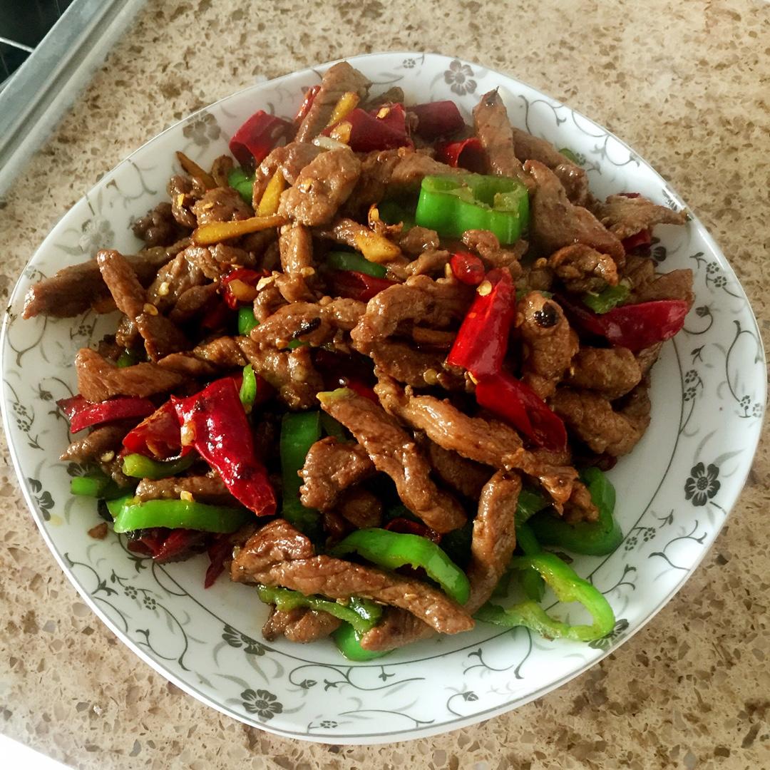小炒牛肉