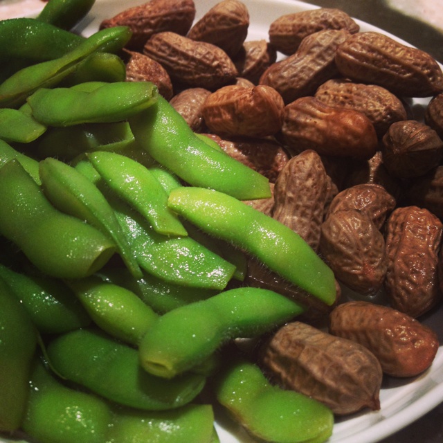 冰镇香糟毛豆