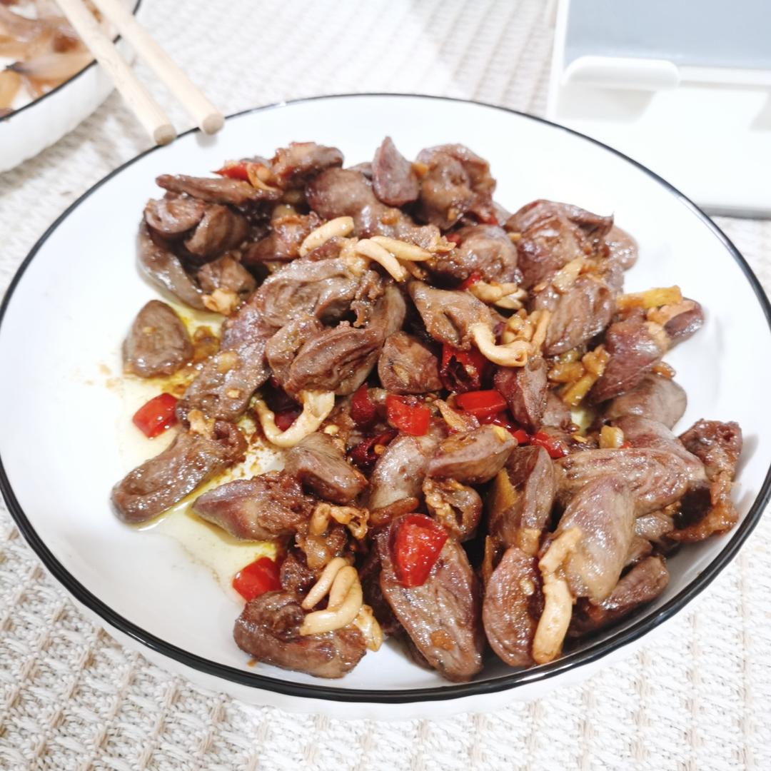 [原创] 比烧烤店还好吃的孜然鸡心