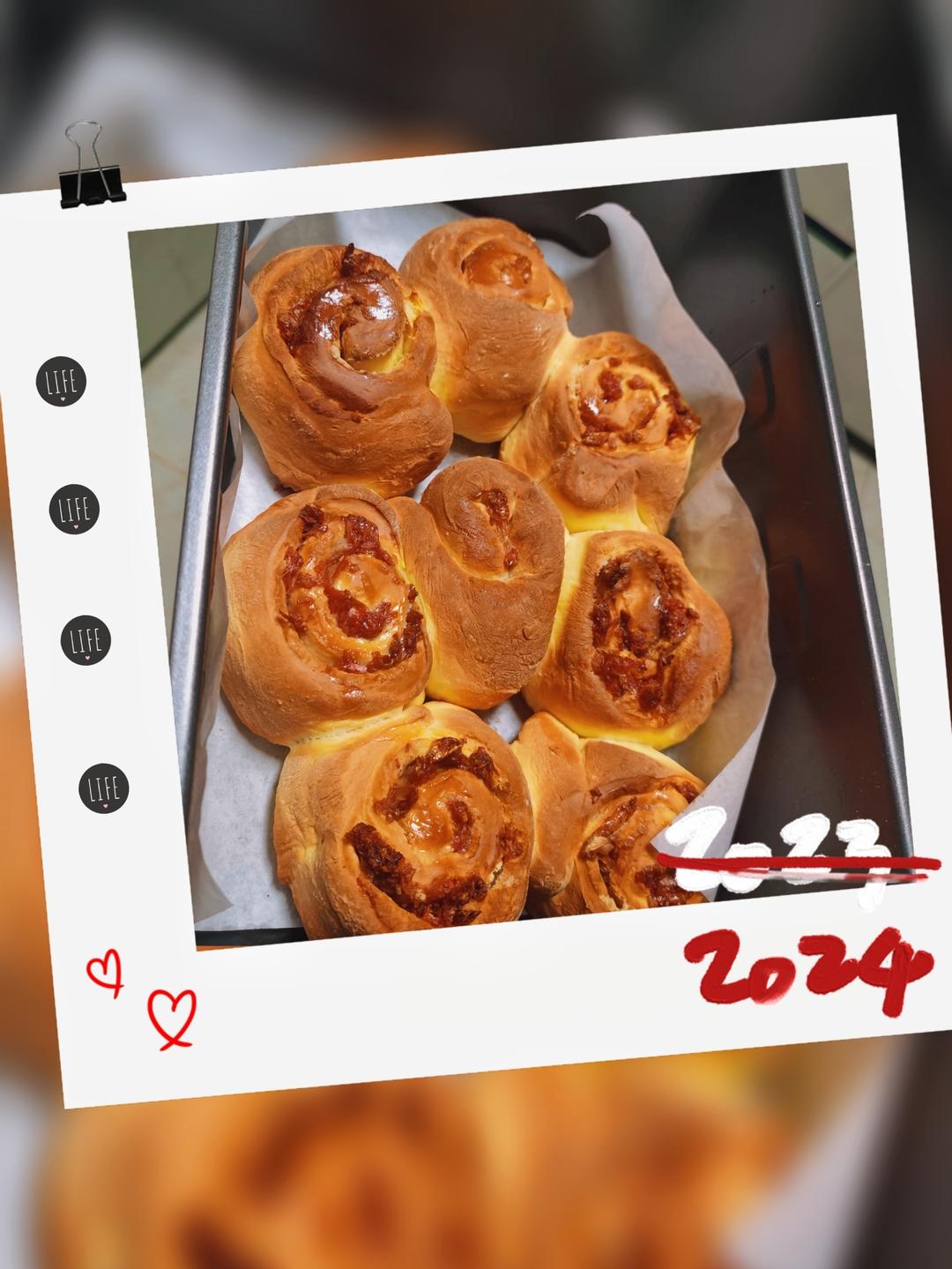 【空气炸锅—肉桂卷】～小烤箱也适用