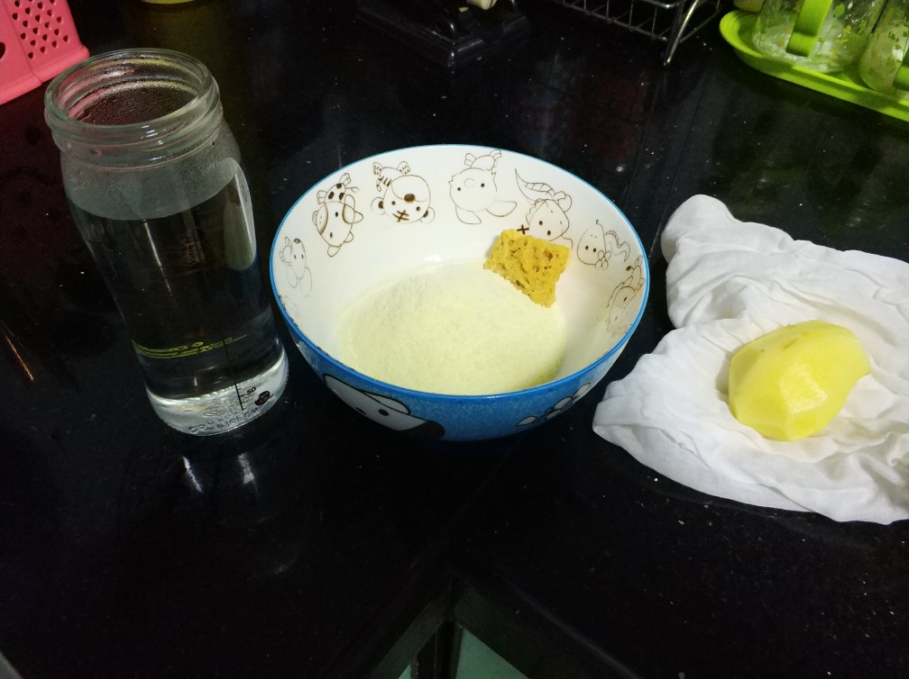 家庭版姜撞奶的做法 步骤1