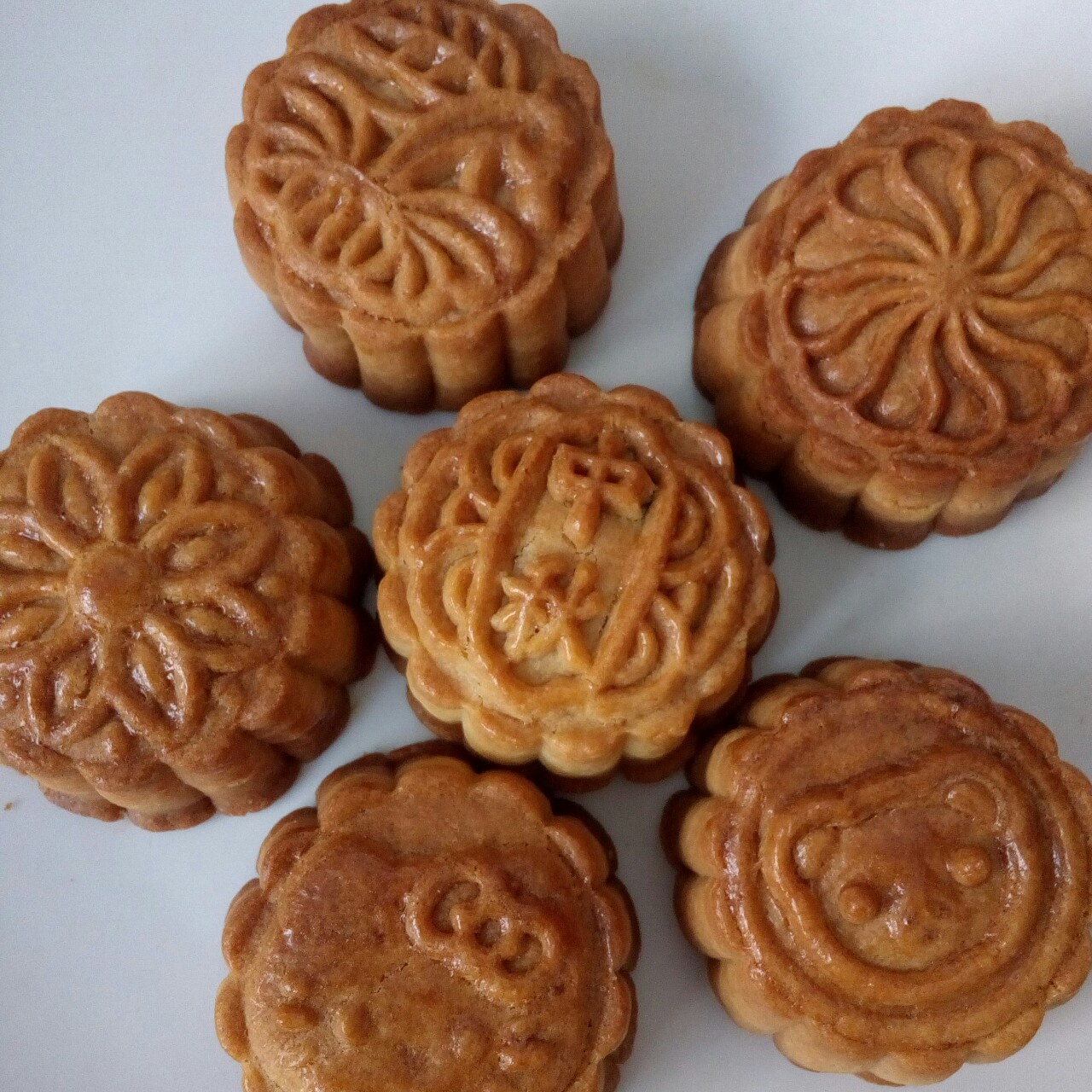 五仁月饼～不用转化糖浆的版本