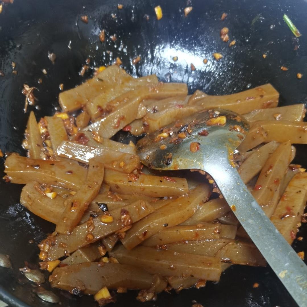 素炒魔芋