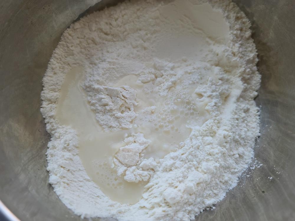 纯奶手撕吐司的做法 步骤1