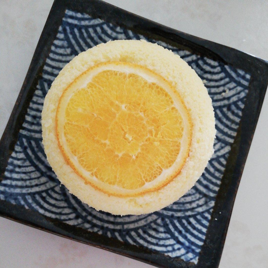 橙子碗蒸糕