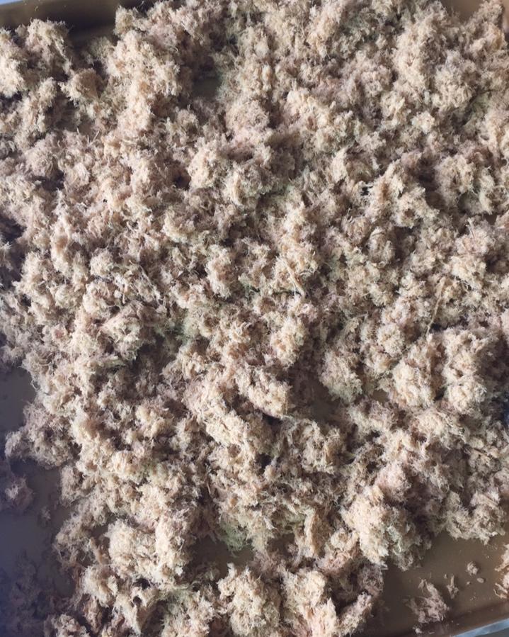 详解松香可口的猪肉松制作方法（面包机版）