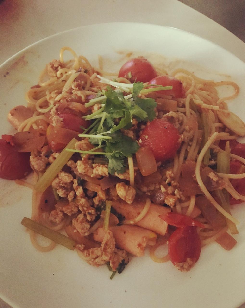 意大利茄汁肉酱面 Spaghetti Bolognese