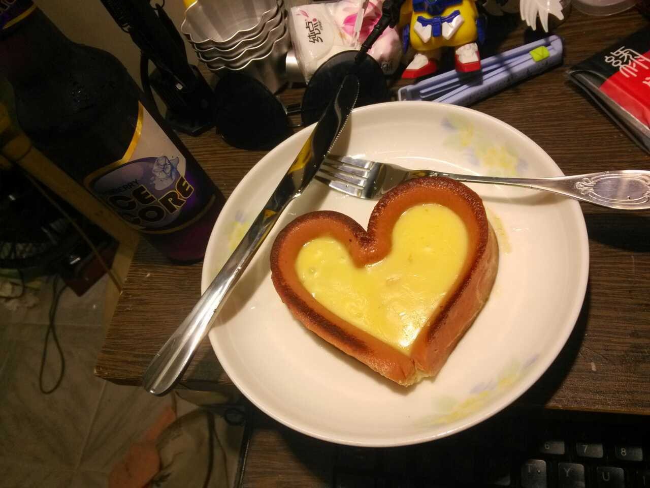 心形煎鸡蛋