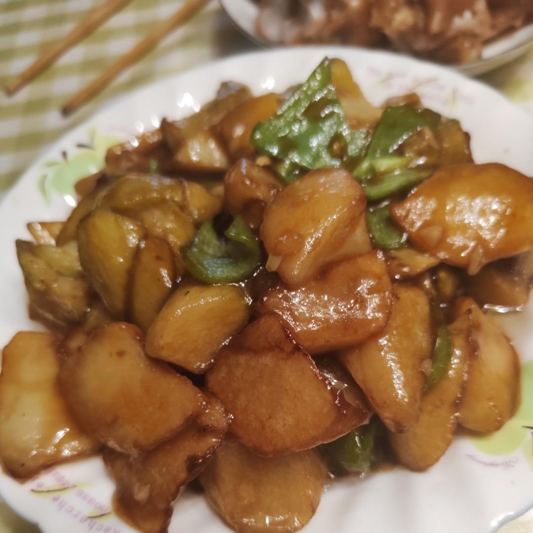 超级下饭的地三鲜