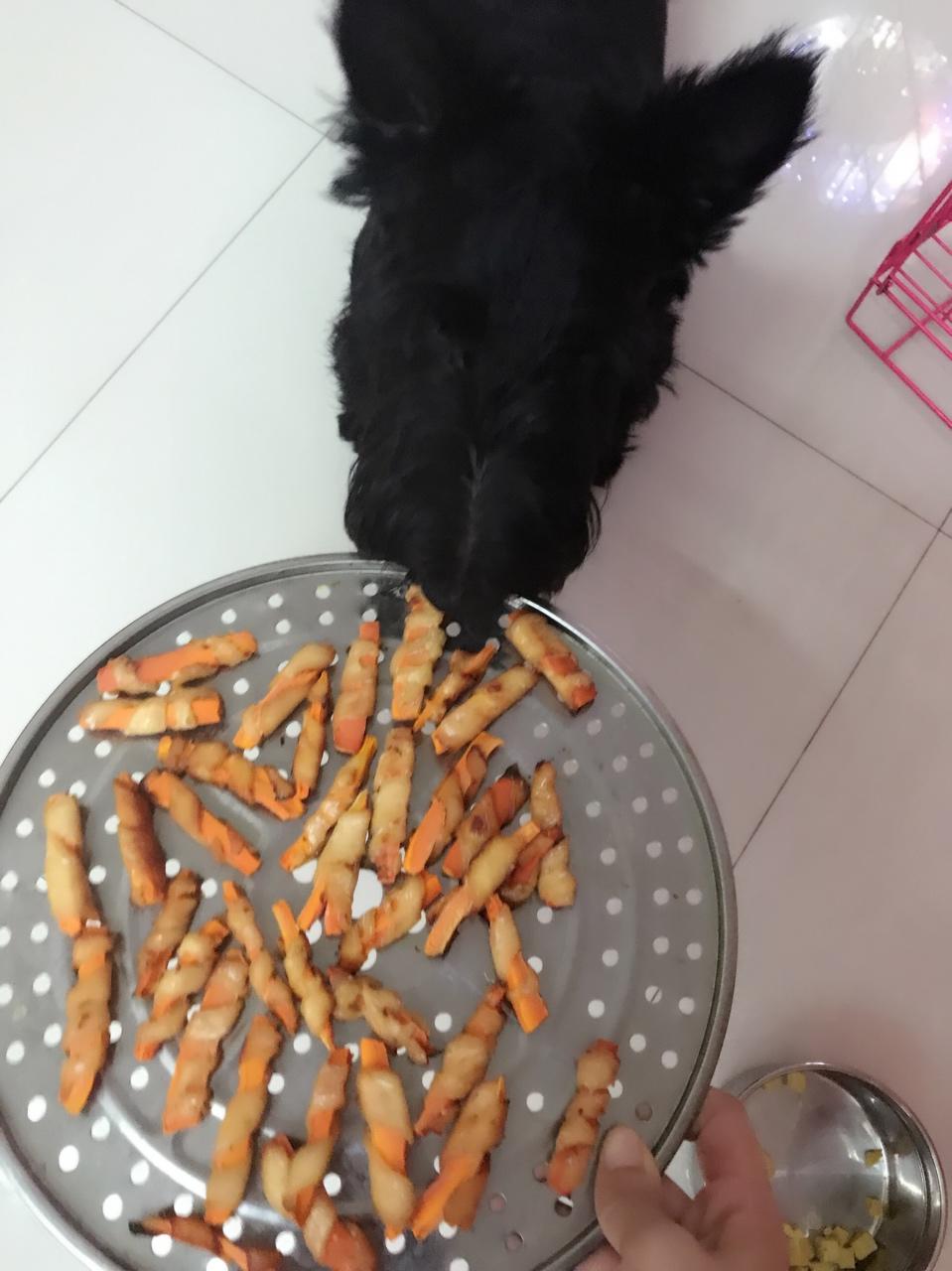 狗狗零食（鸡胸胡萝卜棒）