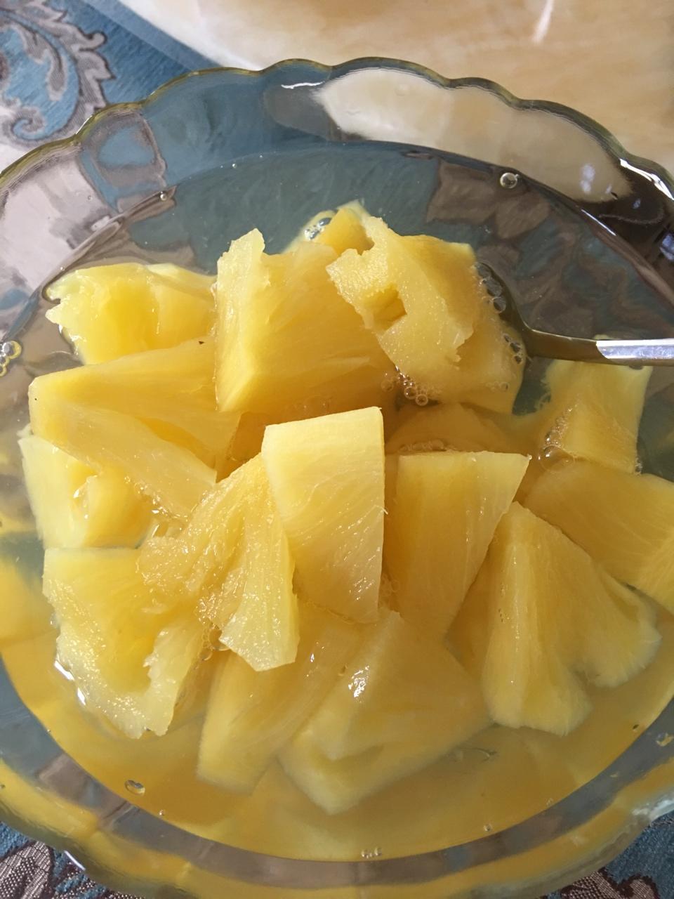 糖水菠萝的做法