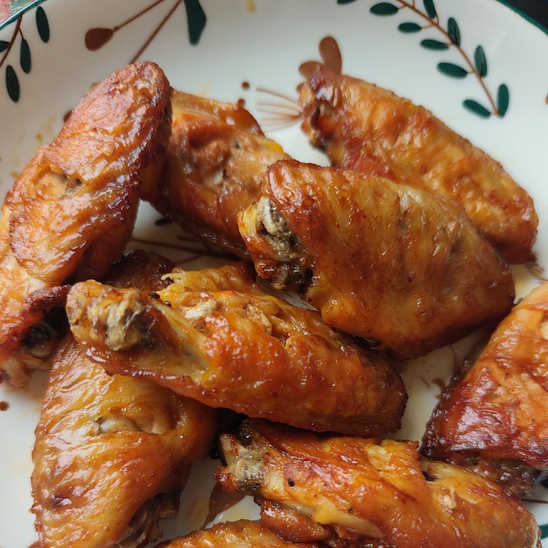 奥尔良鸡翅中。