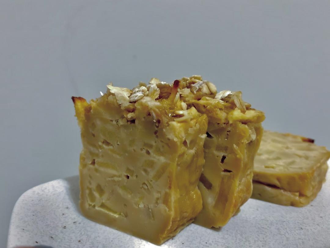 😭好吃到哭泣的苹果隐形蛋糕配焦糖奶油酱