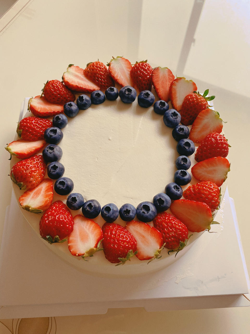 草莓生日奶油蛋糕（八寸）