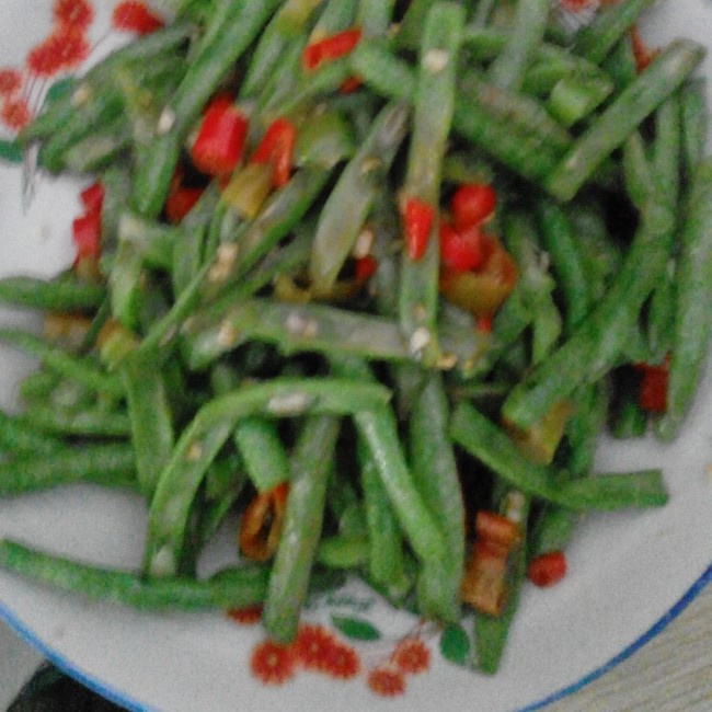 炒四季豆