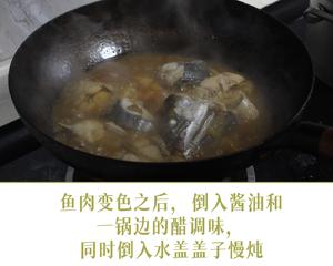 鲅鱼炖蒜苔「青岛家庭做法」的做法 步骤7