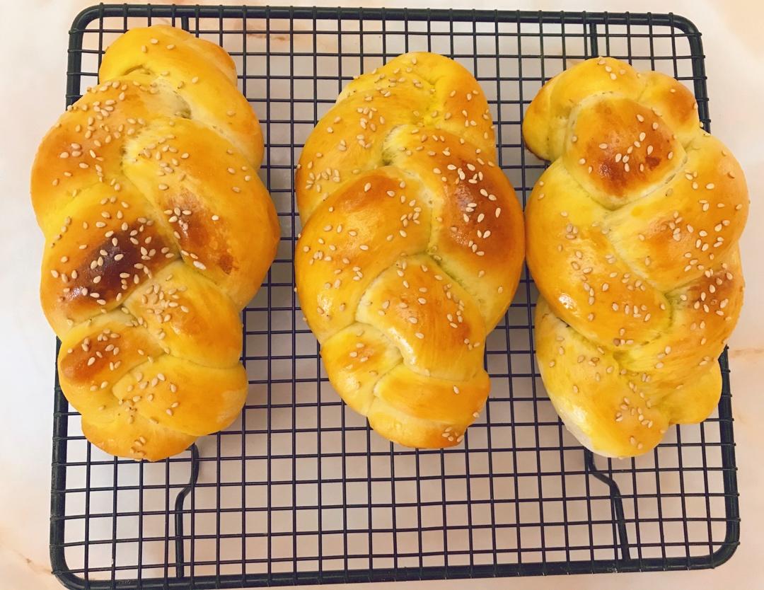 香葱肉松面包（烫种法）