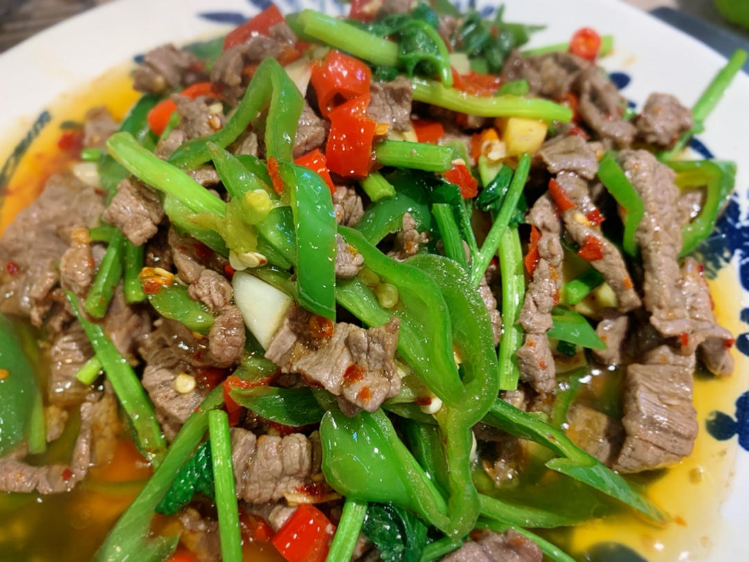 剁椒炒牛肉