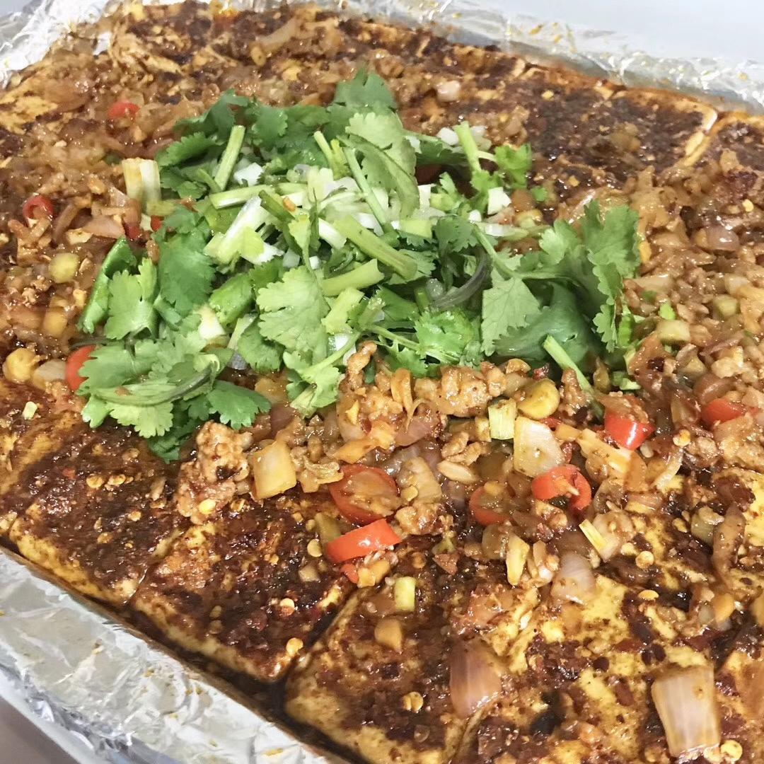 好吃赛过肉的烤包浆豆腐