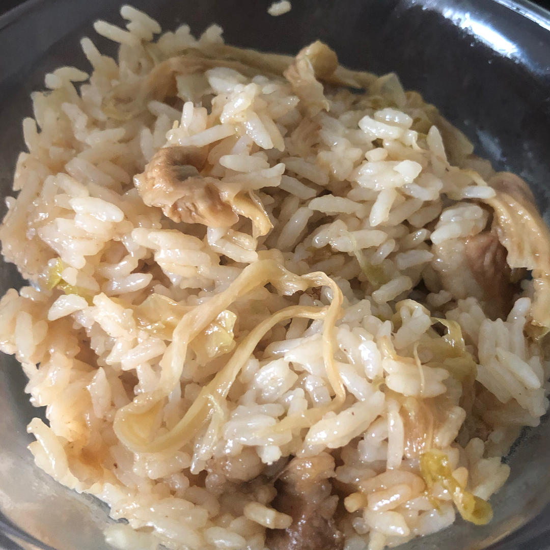 妈妈牌包菜干饭
