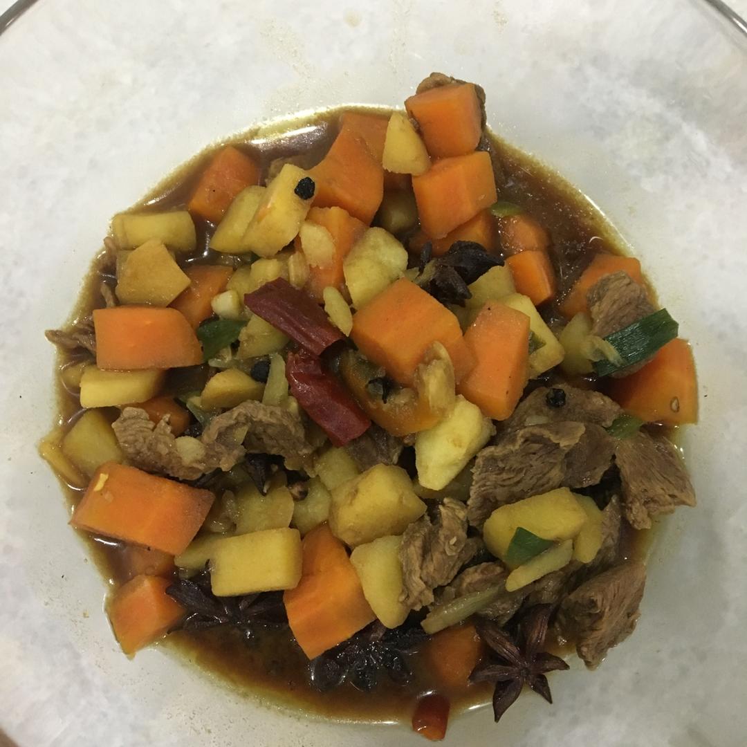 土豆烧牛肉