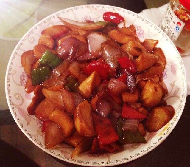 三杯杏鲍菇
