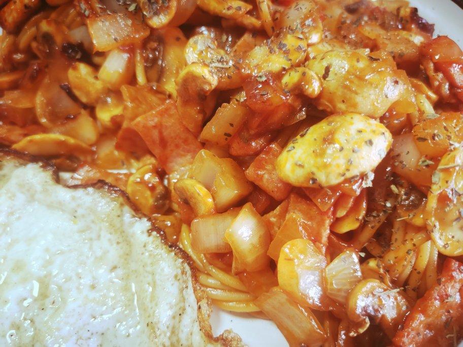 番茄🍅培根🥓意面（改良版）