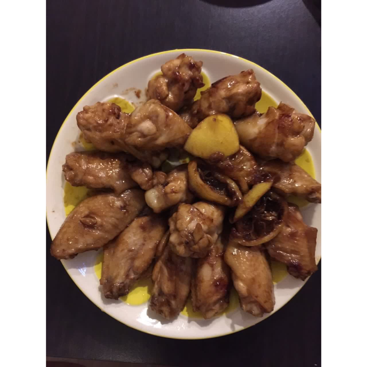 柠檬鸡翼--驰名香港，超简单又好吃