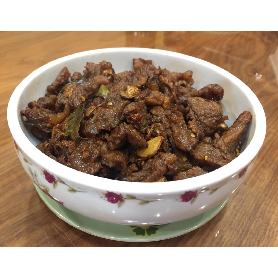 自制风干牛肉干