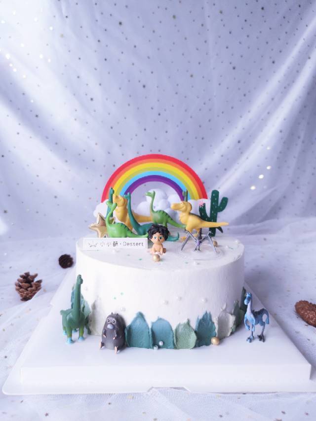 【零失败】不会裱花没关系的水果裸蛋糕 芒果裸蛋糕 完美戚风胚