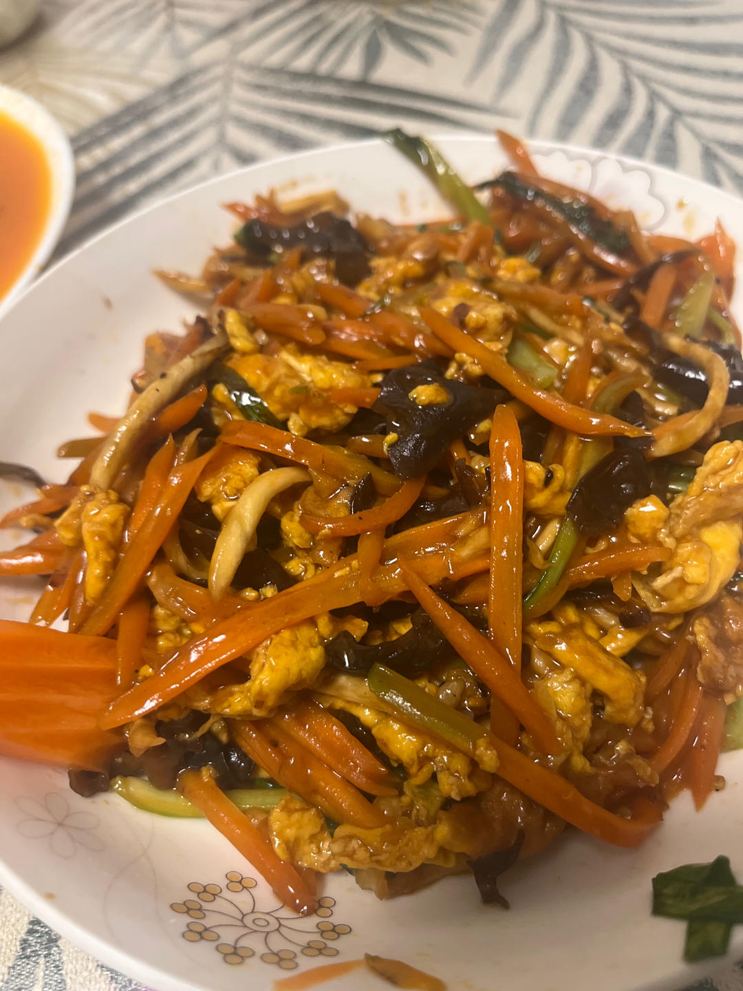 下饭菜鱼香鸡蛋