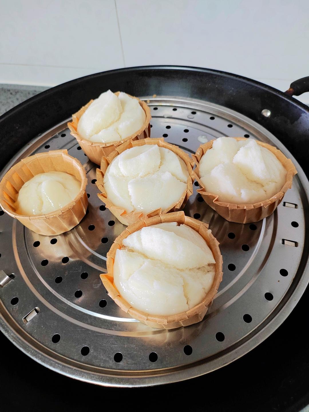 ❌无需泡打粉❗️掌握三个技巧❗️开花米糕轻松做