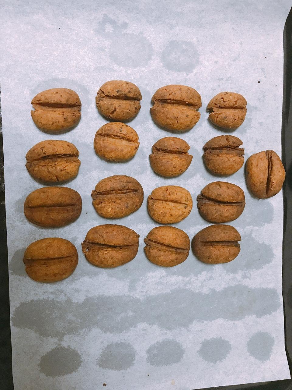 咖啡豆豆饼干