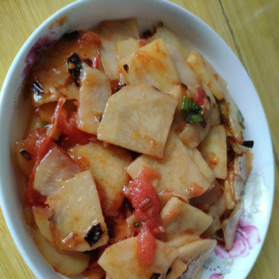 西红柿炒土豆